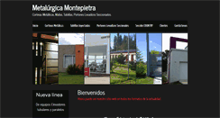 Desktop Screenshot of cortinasmontepietra.com.ar